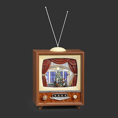 Roman LED Musical Tv Nutcracker Scene Holiday Table Decor