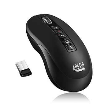 ADESSO Air Mouse Wireless Mouse with Presentation Laser Pointer