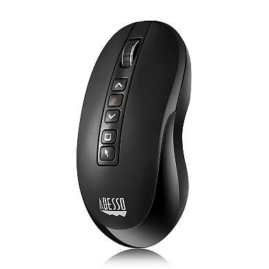ADESSO Air Mouse Wireless Mouse with Presentation Laser Pointer