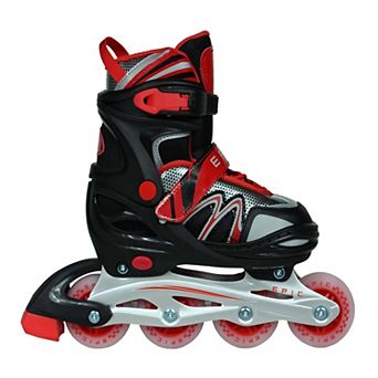 Epic Drift Adjustable Led Inline Skates