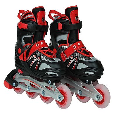 Epic Drift Adjustable Led Inline Skates
