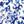 Blue Abstract Print