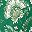 Emerald Batik Flowers