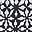 Black Watercolor Tile