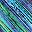 Teal Diagonal Stripe