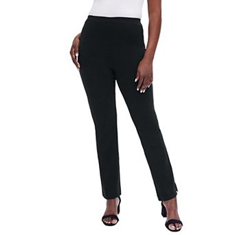 Jessica London Women's Plus Size Everyday Stretch Cotton Straight