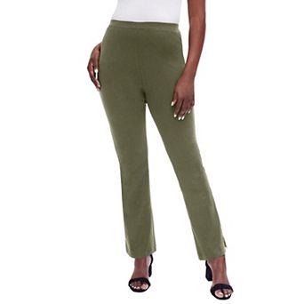 Jessica London Women's Plus Size Everyday Stretch Cotton Straight