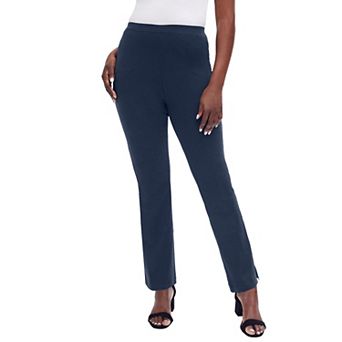 Jessica London Women's Plus Size Everyday Stretch Cotton Straight
