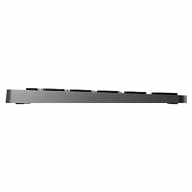 ADESSO Multi OS Bluetooth Scissor Switch Keyboard with CoPilot AI Hotkey
