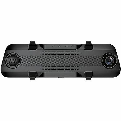 ADESSO GekoGear 2-Channel 1080P Front / 1080P Rearview Mirror Dashcam