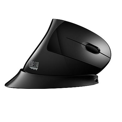 ADESSO 2.4GHz Wireless Adjustable Vertical Ergonomic Mouse