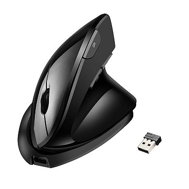 ADESSO 2.4GHz Wireless Adjustable Vertical Ergonomic Mouse