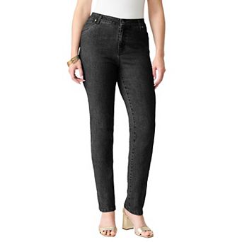 Roaman's Women's Plus Size Tall Iconic Straight Leg Jean