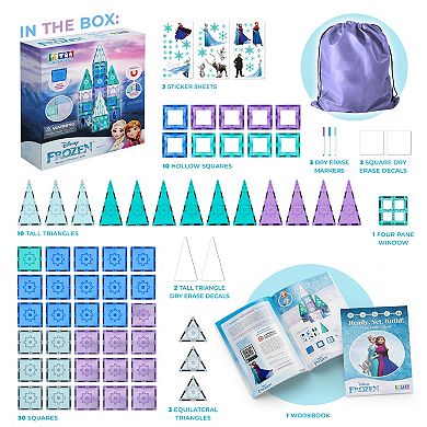 Disney Frozen Castle Magnetic Tiles by Tytan Magnetic Tiles