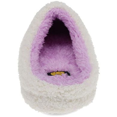 Joe Boxer Plush Rainbow Women's Clog Slippers