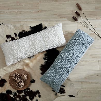 G.H. Bass & Co. Cable Knit Pinsonic Sherpa Decorative Pillow