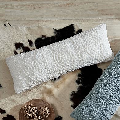 G.H. Bass & Co. Cable Knit Pinsonic Sherpa Decorative Pillow