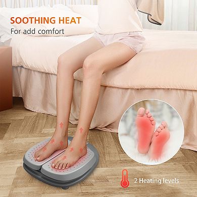Snailax Foot Massager Machine With Heat, Foot Massager With Remote Control & Adjustable