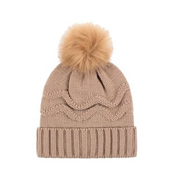 Women's Heat Holders Heatweaver Textured Pom Pom Hat