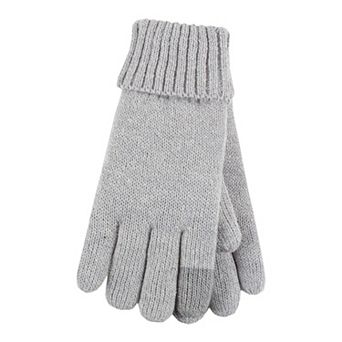 Women's Heat Holders Heatweaver Flat Knit Touchscreen Gloves