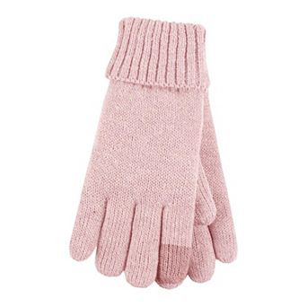 Women's Heat Holders Heatweaver Flat Knit Touchscreen Gloves