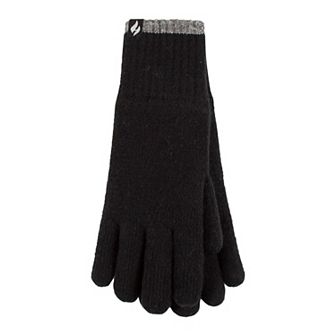 Women's Heat Holders Heatweaver Sparkle Striped Gloves