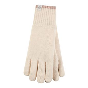 Women's Heat Holders Heatweaver Sparkle Striped Gloves