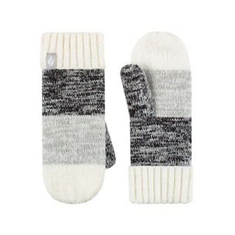 Women's Heat Holders Heatweaver Feather Knit Mittens