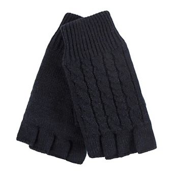 Women's Heat Holders Heatweaver Cable Knit Fingerless Gloves