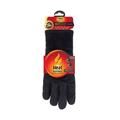 Women's Heat Holders Heatweaver Fuzzy Touchscreen Gloves