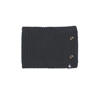 Women's Heat Holders Heatweaver Button-Up Neck Warmer