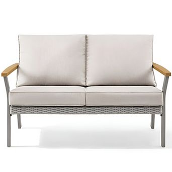 Modern Loveseat 2-Seat Sofa - Compact Couch for Small Spaces
