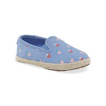 OshKosh B'gosh® Blanca Kids' Espadrille Slip-On Shoes