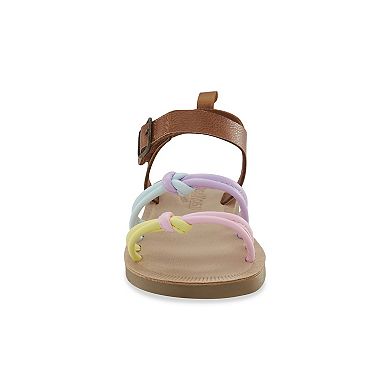 OshKosh B'gosh® Madelyn Girls' Colorful Strap Sandals