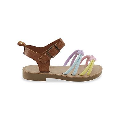 OshKosh B'gosh® Madelyn Girls' Colorful Strap Sandals