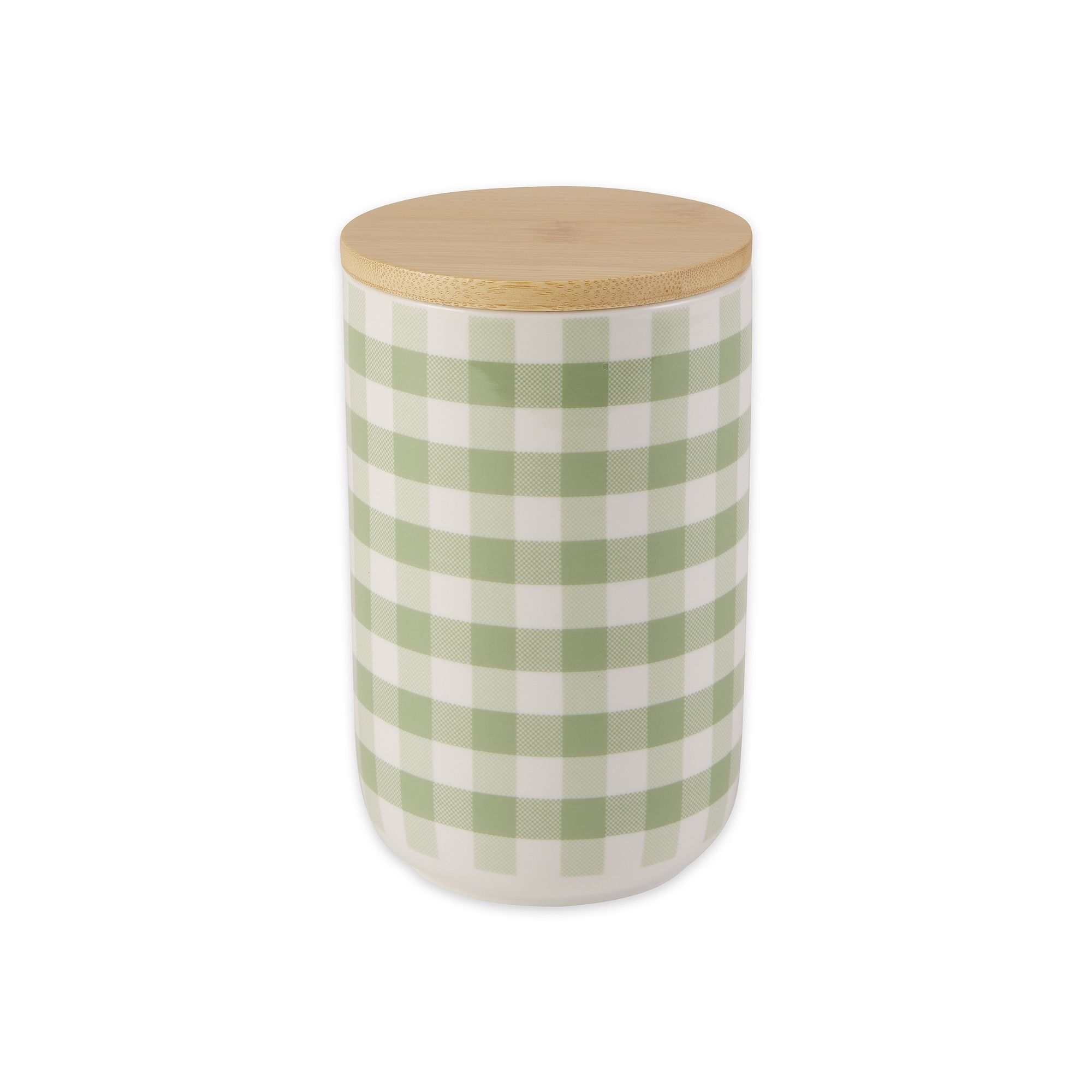 Bone Dry Ceramic Treat Canister, Green