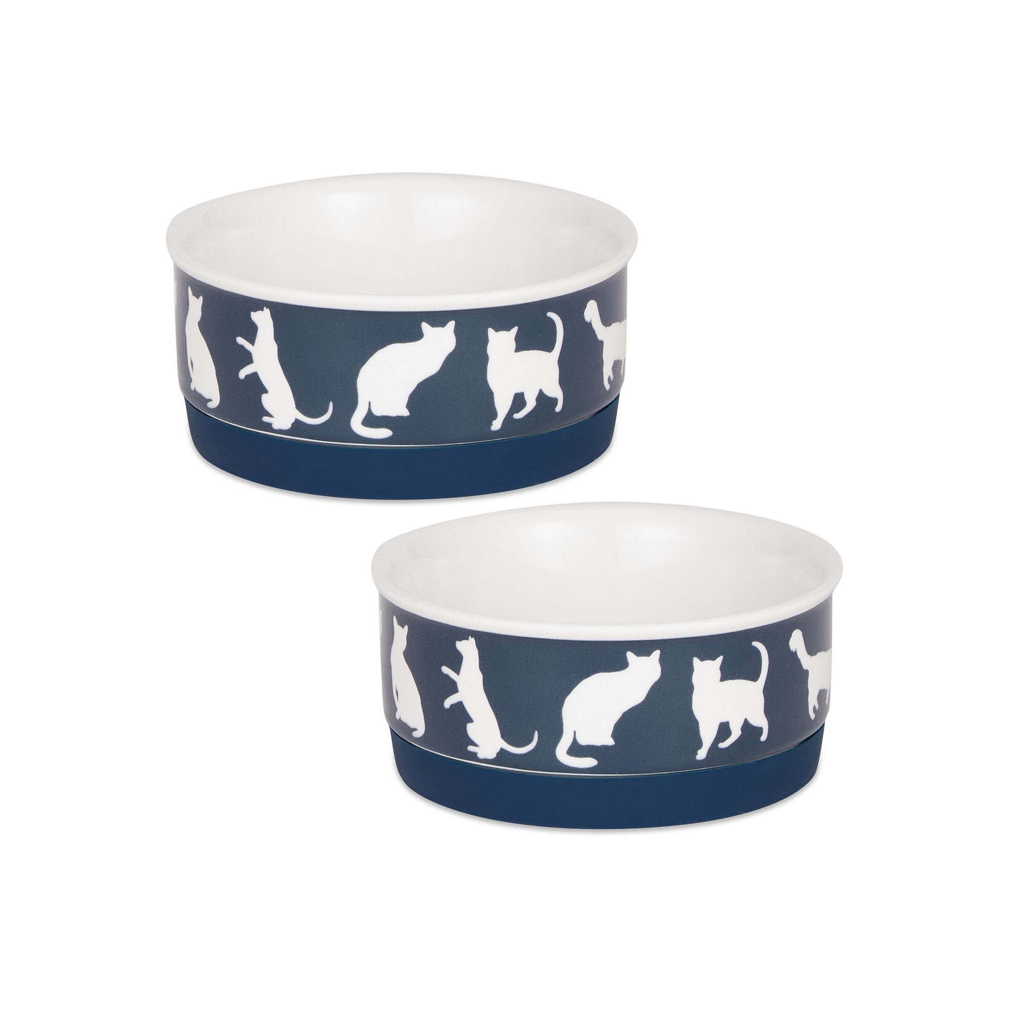 Bone Dry Pet Bowl 2-pc. Set, Blue