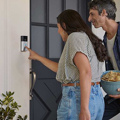 Ring Battery Doorbell with Head-to-Toe HD Video, Live View with Two-Way Talk, and Motion Detection & Alerts