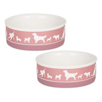 Bone Dry Pet Bowl 2 pc Set