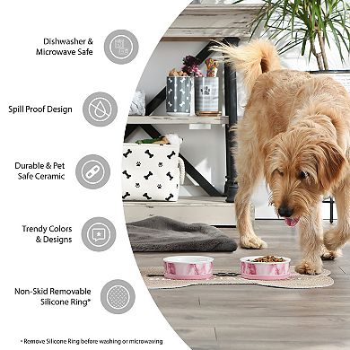 Bone Dry Pet Bowl Dog Show 2-pc. Set