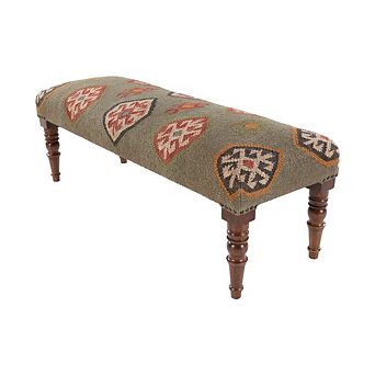 Gran Dark Green Bench Furniture Piece