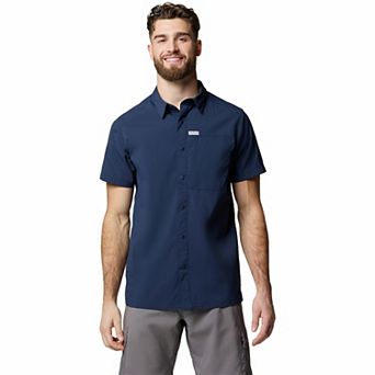 Men's Columbia Sage Peak Woven Short Sleeve Shirt