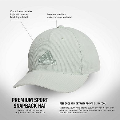 Men's adidas Premium Sport Snapback Adjustable Hat
