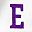 E