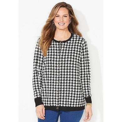 Catherines Women's Plus Size Liz&me Classic Cardigan
