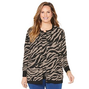 Catherines Women's Plus Size Liz&me Classic Cardigan