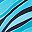 Aqua Blue Swirl