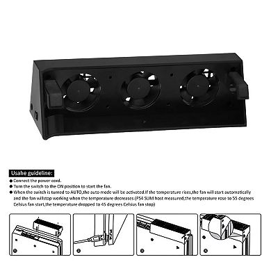 Cooling Fan Accessories For Ps4 Slim Console