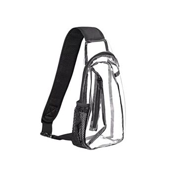 Clear Pvc Shoulder Crossbody Backpack