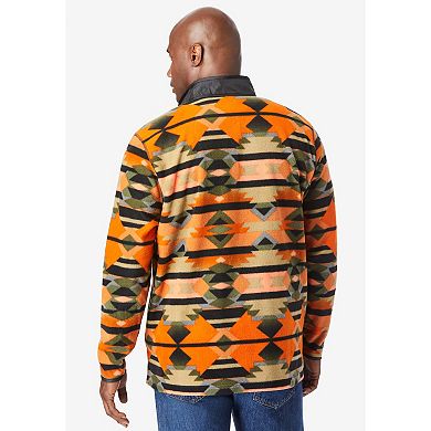 KingSize Men's Big & Tall Explorer Fleece Pullover